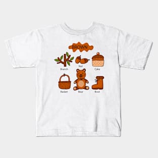 Brown Kids T-Shirt